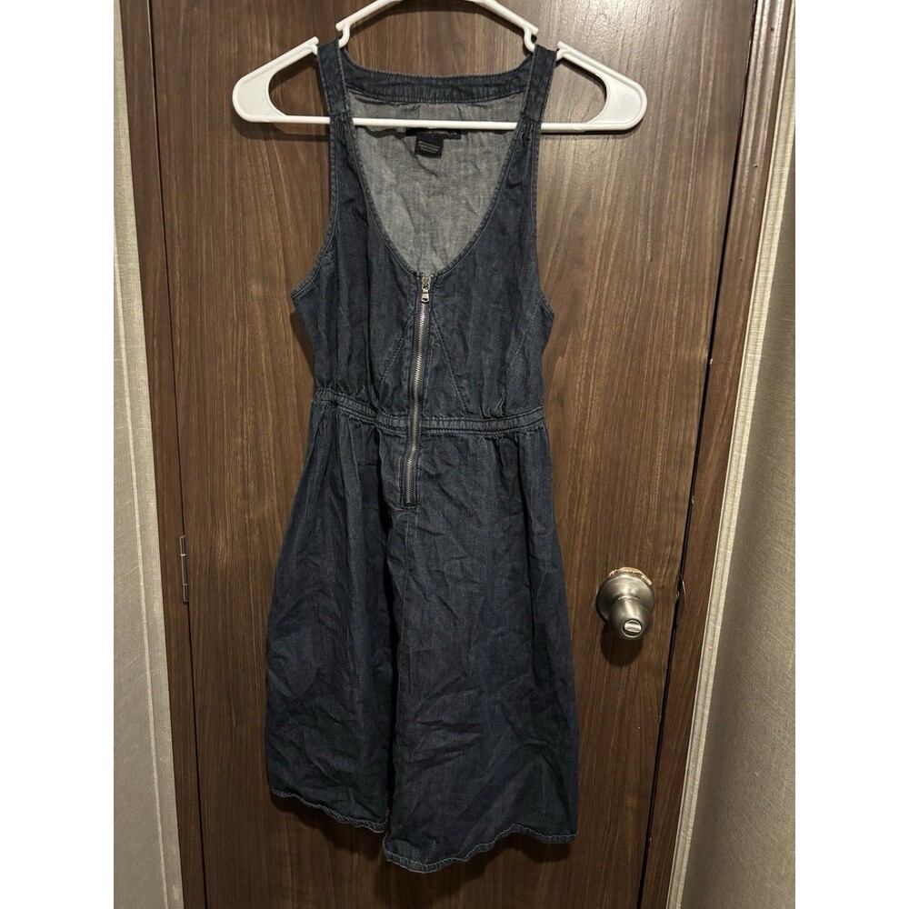 Calvin Klein Jeans Womens Denim Sleeveless Summer Dress Sz Small
